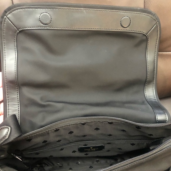 Black Kate Spade Nylon Crossbody and Matching Wallet - Picture 9 of 16